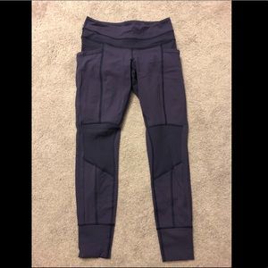 Lulu Lemon leggings with detailing size 6